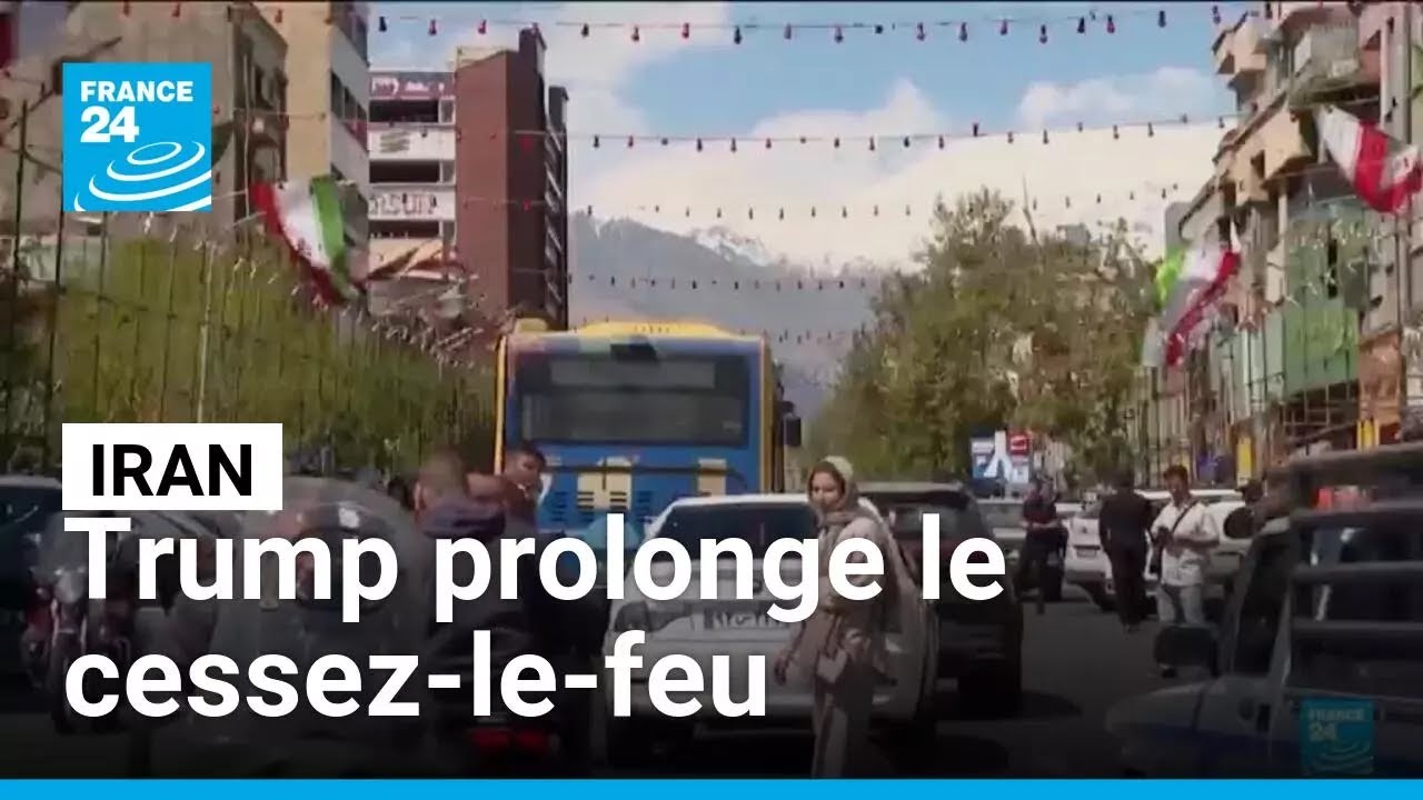 Donald Trump prolonge le cessez-le-feu avec l'Iran • FRANCE 24