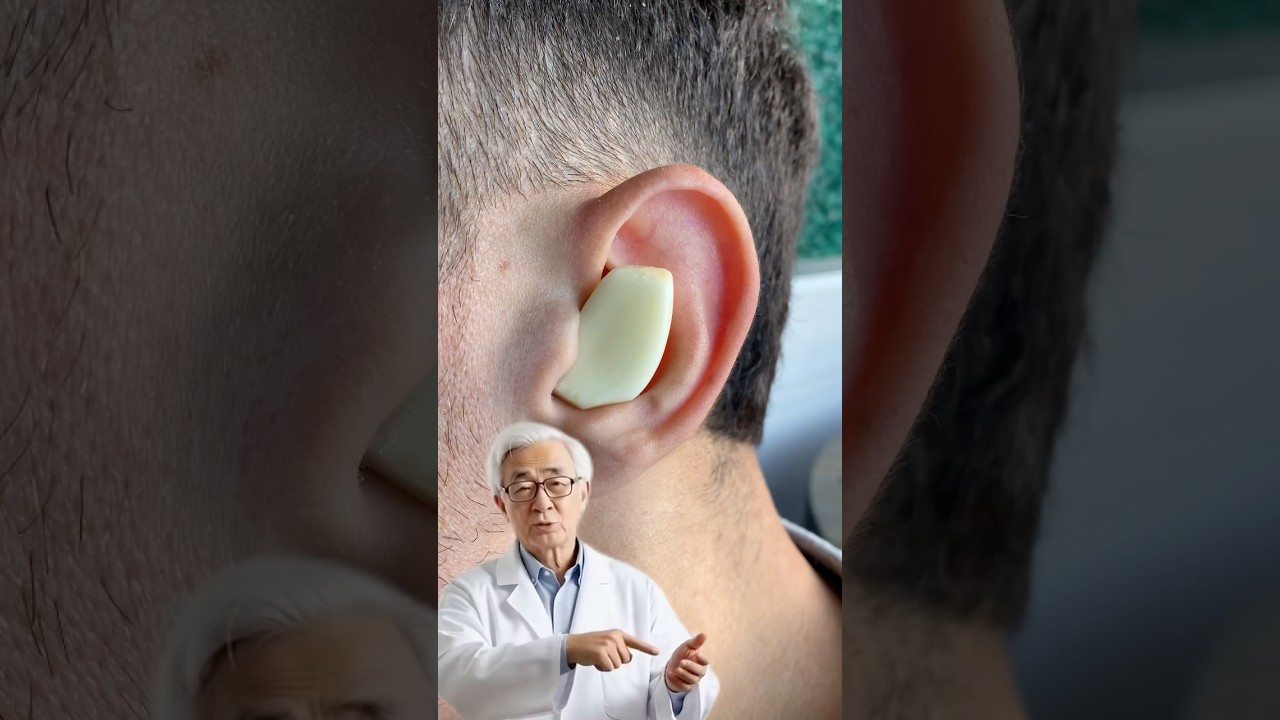 Il suffit de mettre de l’ail dans l’oreille pour découvrir le pouvoir qu’il a !