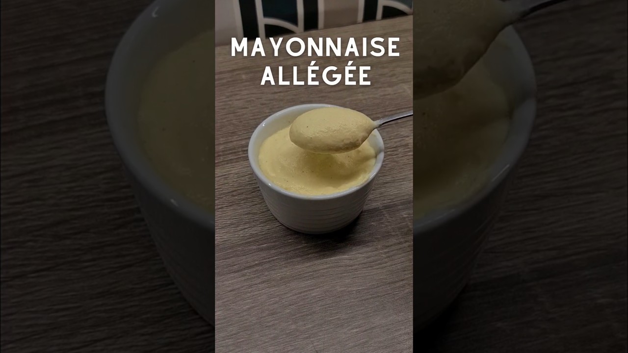 MAYONNAISE ALLEGEE (aux œufs durs)