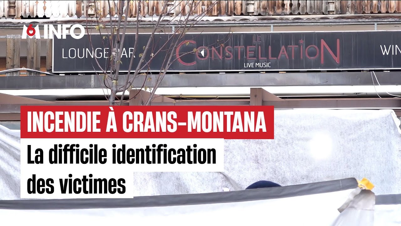 Incendie à Crans-Montana : la difficile identification de victimes
