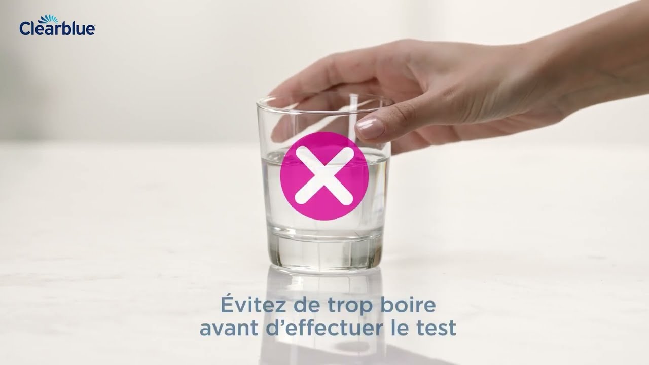 Mode d’emploi: Test de grossesse Clearblue® avec Indicateur de Semaines (Suisse uniquement)