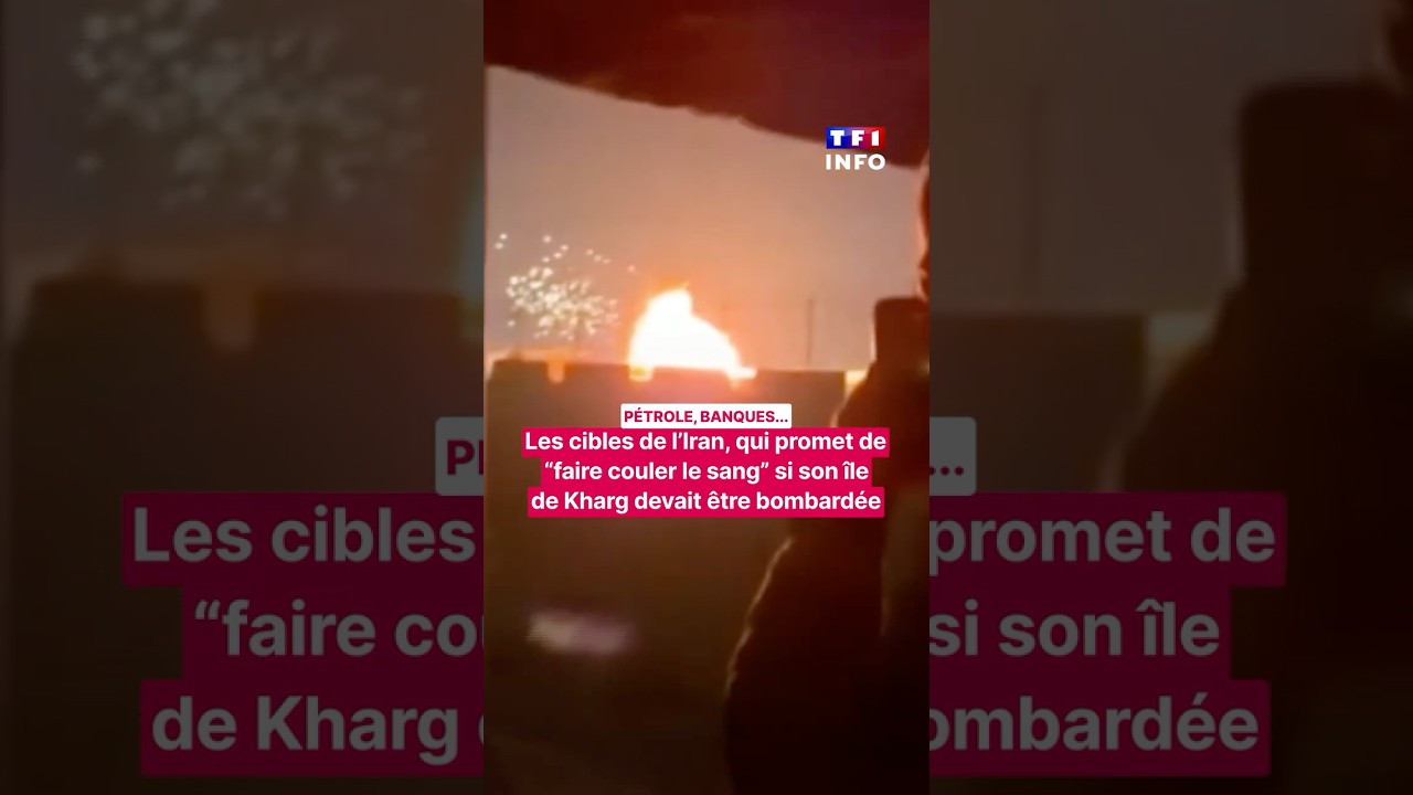 Les cibles de l'Iran, qui promet de "faire couler le sang" si son île de Kharg devait être bombardée