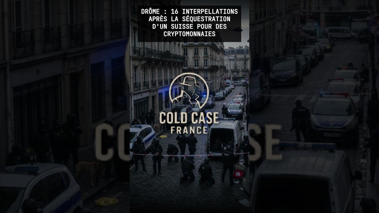 Drôme : 16 arrestations GIGN après l’enlèvement d'un Suisse (Crypto)