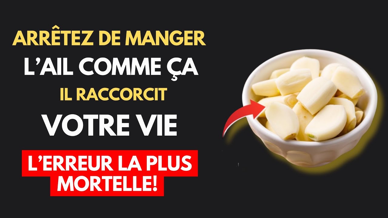 Vous mangez de l’AIL? ÉVITEZ CES 10 ERREURS DANGEREUSES | Seniors DOIVENT le savoir ! | Santé Senior