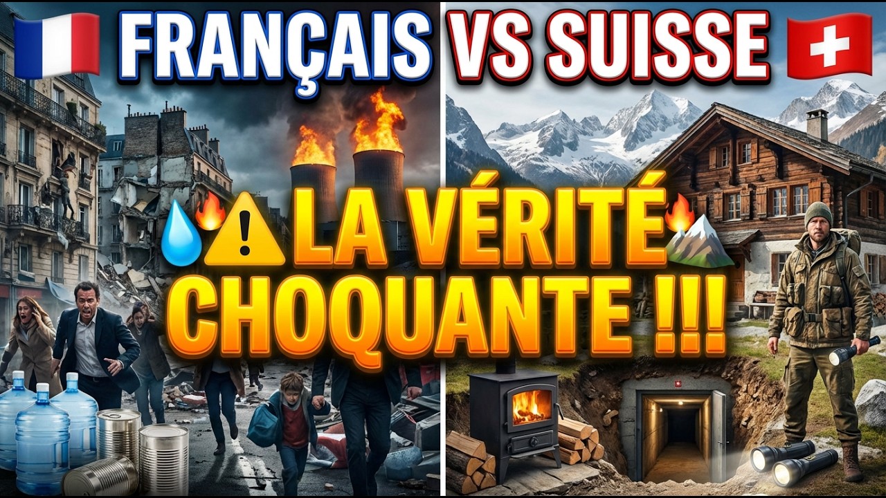 FRANÇAIS vs SUISSE : Qui Survivrait VRAIMENT En Cas d'effondrement ?