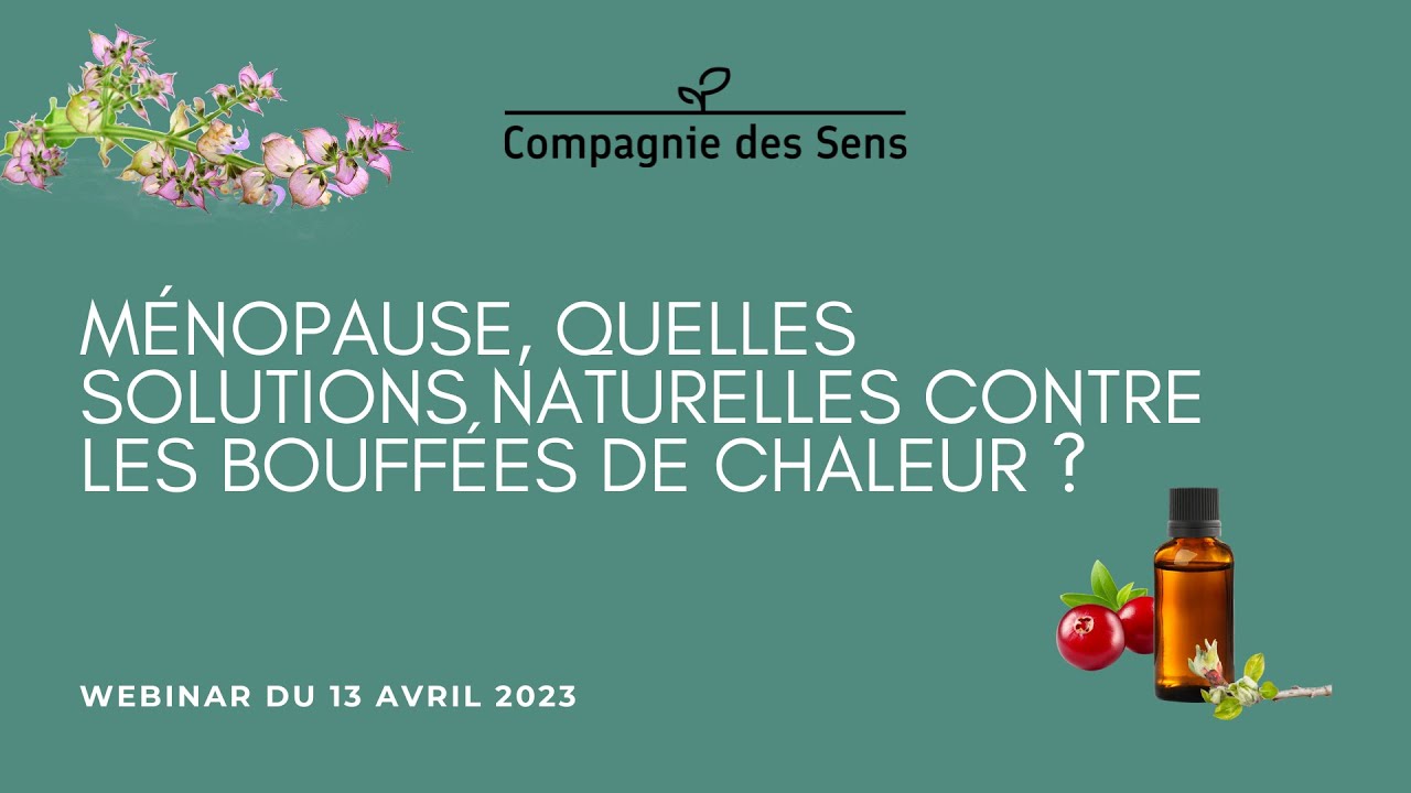 Bouffées de chaleur durant la ménopause : quelles solutions naturelles ?