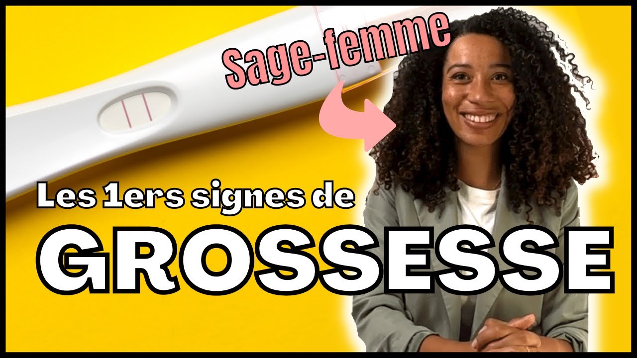 Les premiers signes de grossesse