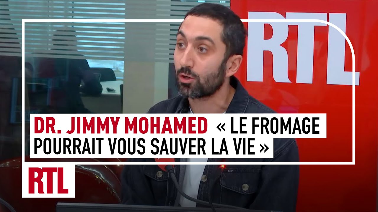 Dr. Jimmy Mohamed : " Le fromage pourrait vous sauver la vie !"