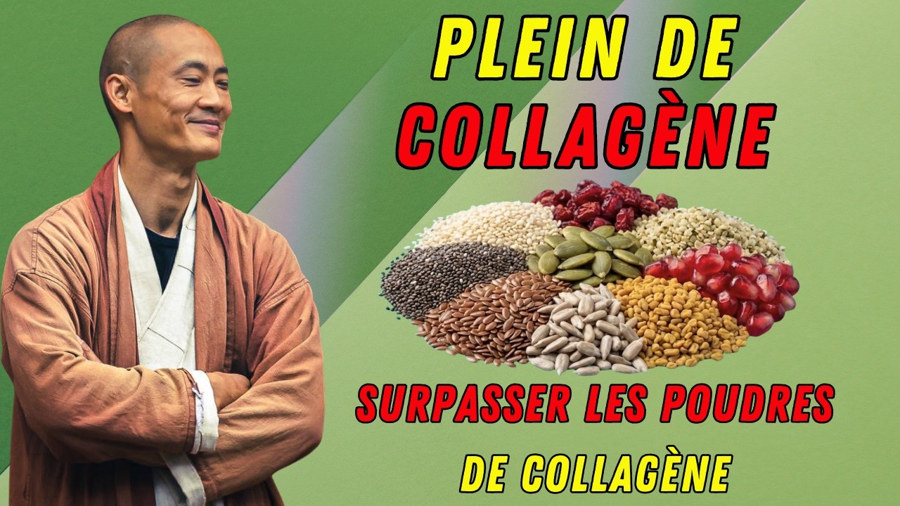 7 graines plus efficaces que les poudres de collagène contre les rides et le relâchement cutané