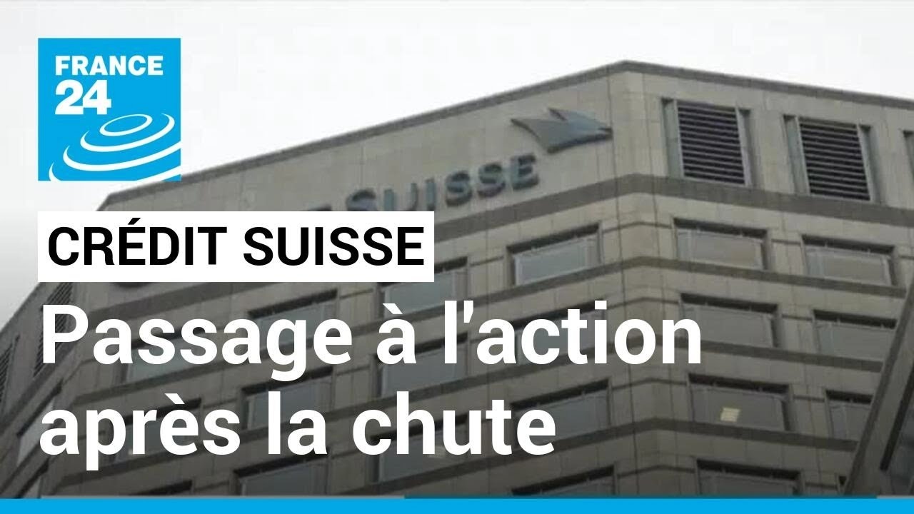Credit Suisse emprunte 50 milliards de francs suisses à la banque centrale • FRANCE 24