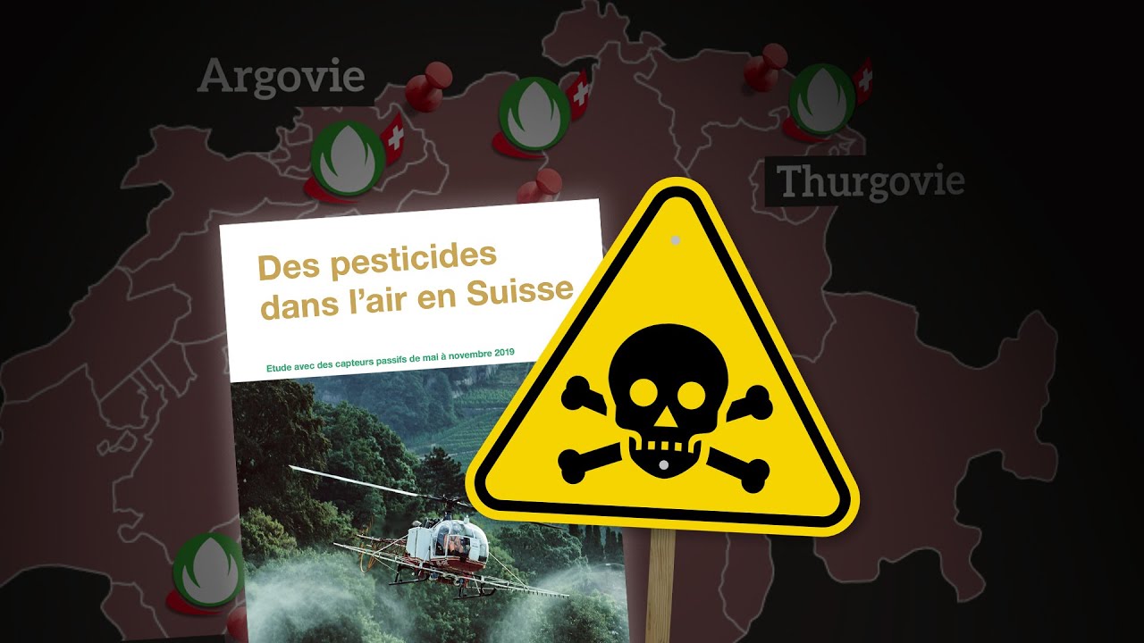 Résultats alarmants en Suisse : contamination massive par les pesticides