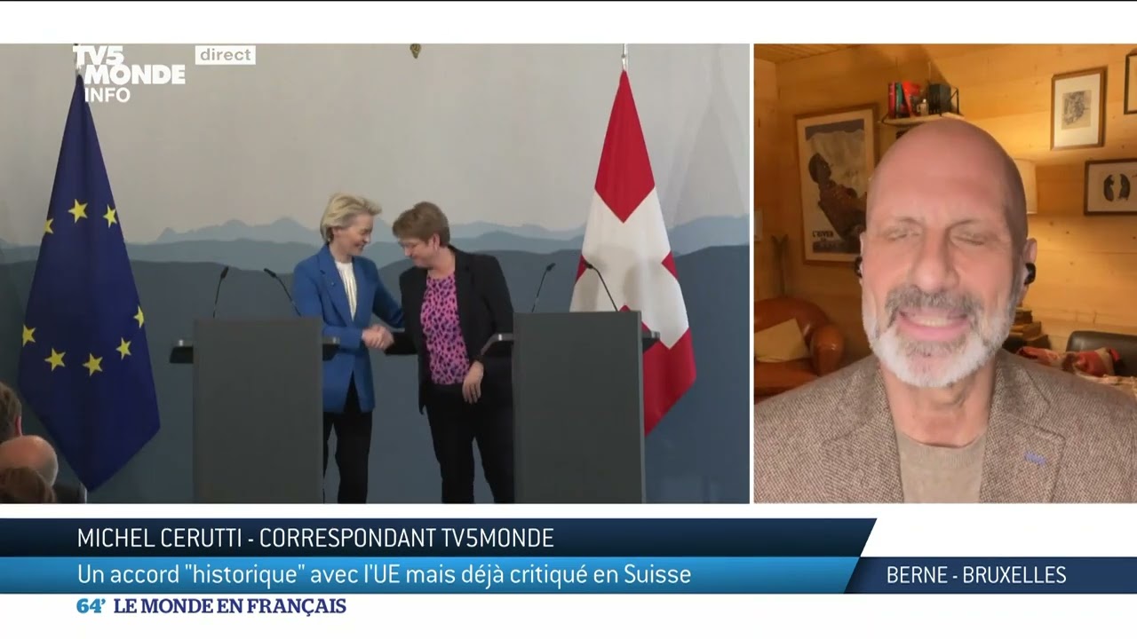 Suisse : un accord historique avec l'UE