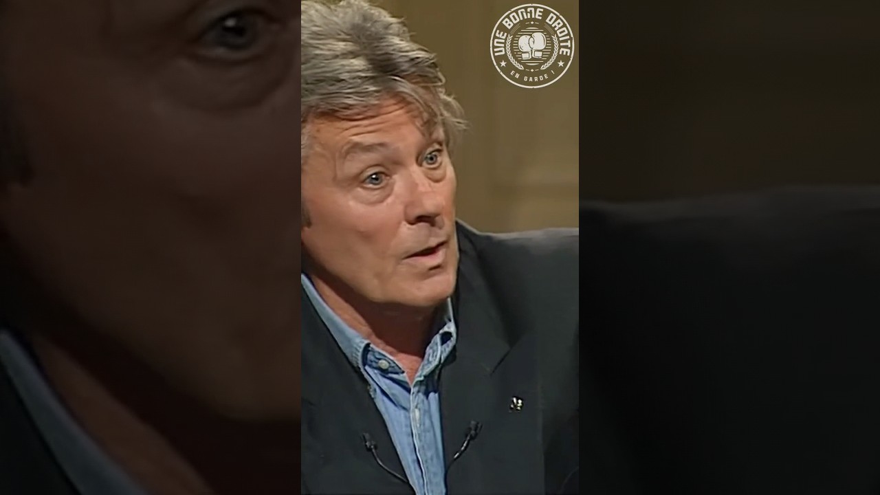 Alain Delon, LE français 🇨🇵 #alaindelon #delon #france #francais #pivot #langue