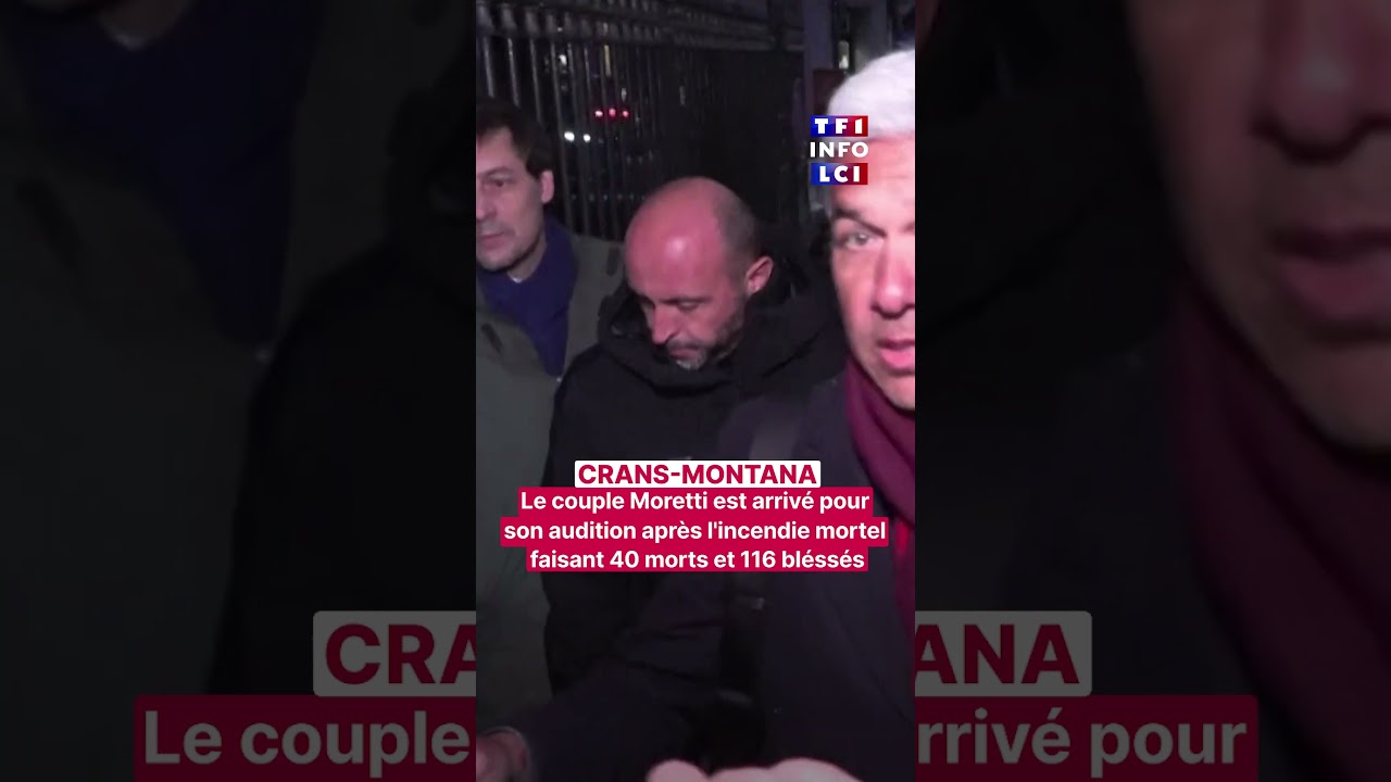 Incendie de Crans-Montana : les propriétaires du bar auditionnés par la justice suisse｜TF1 INFO