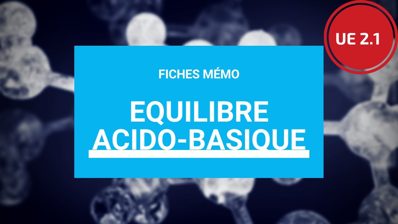 Infirmier - Equilibre acido-basique