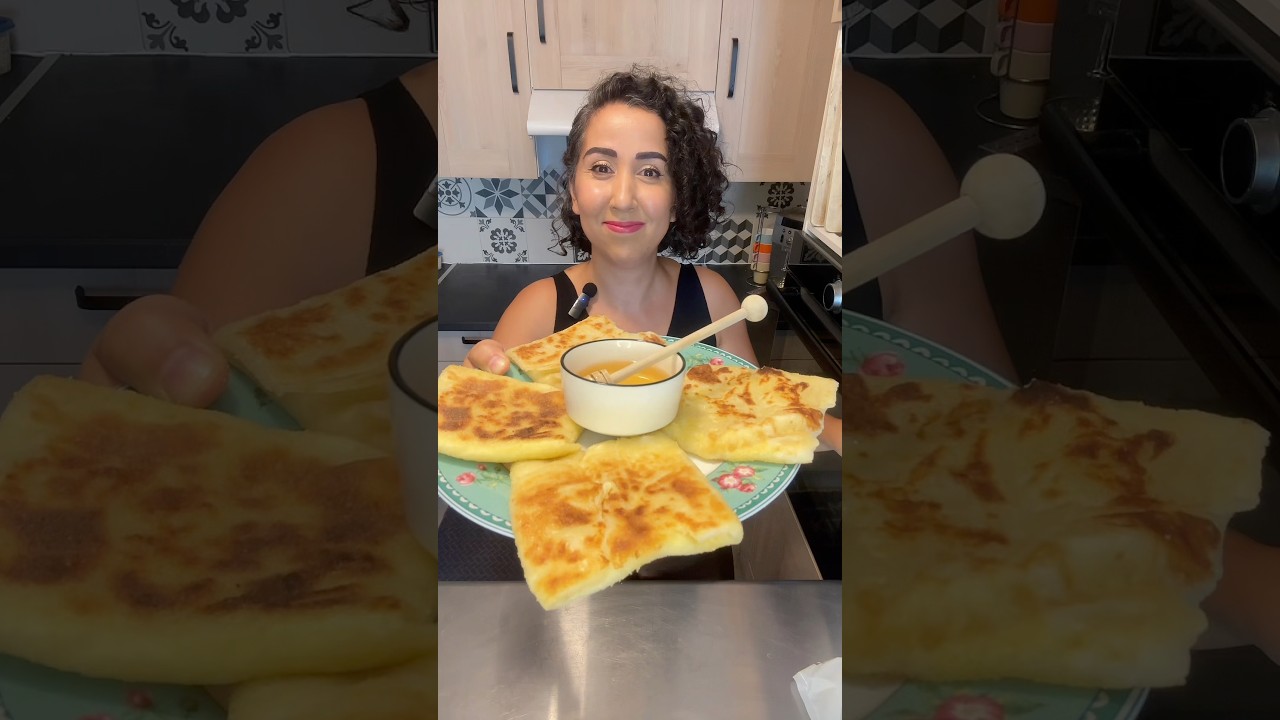 Msemen facile rapide sans gluten, sans lactose