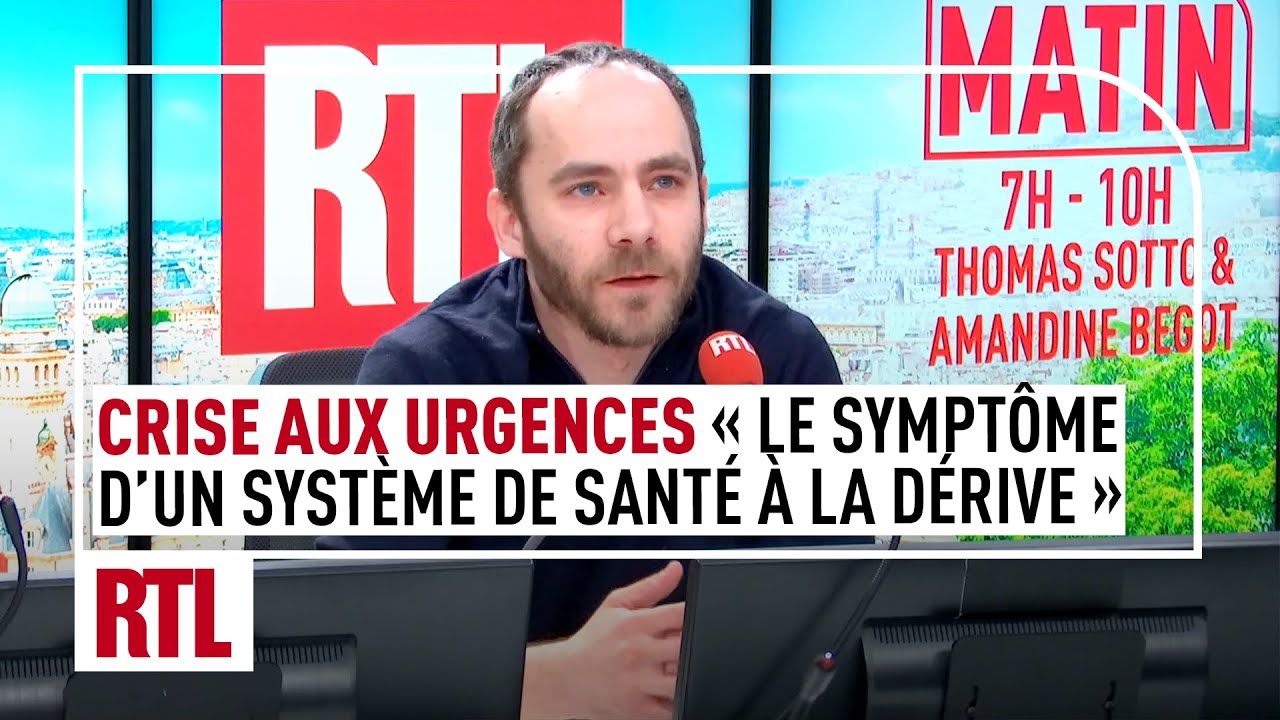 Crise aux urgences : "Le symptôme d'un système de santé à la dérive"