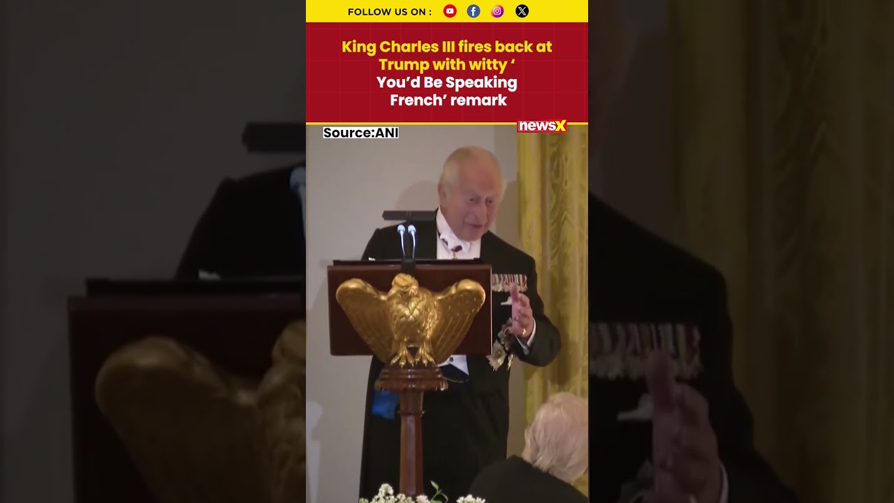 “You’d Be Speaking French” – King Charles III Hits Back at Donald Trump