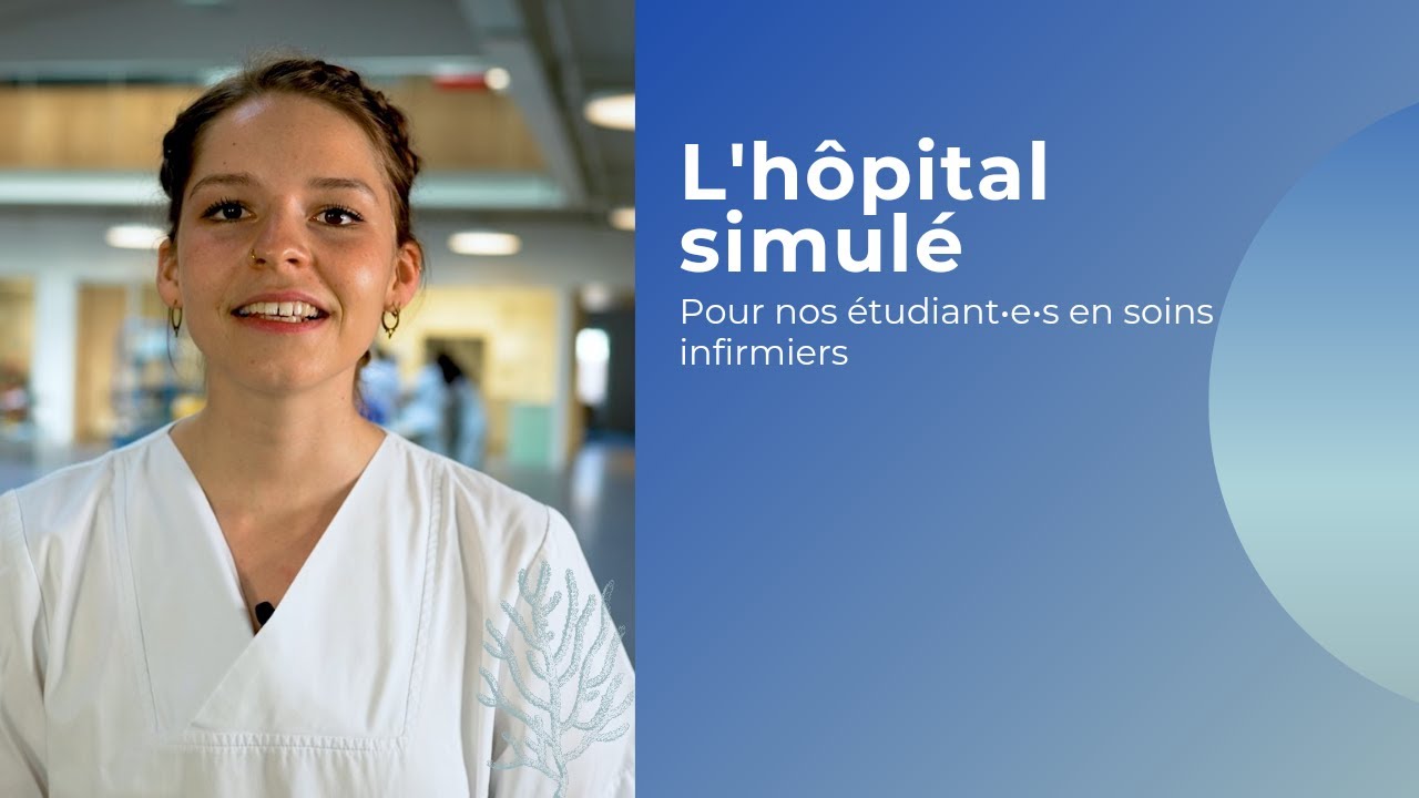 Un hôpital simulé qui profite aux étudiants en soins infirmiers