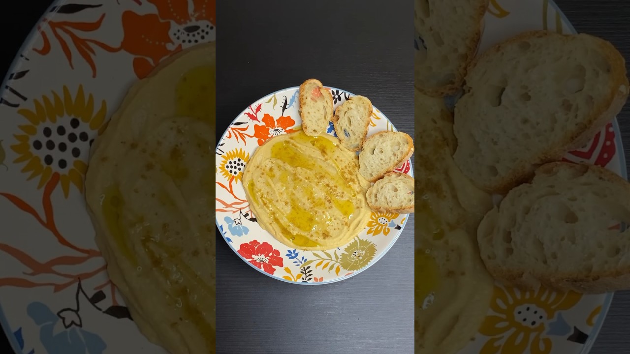 Voici comment faire un Houmous minute! Une recette facile et rapide 😎 #recettefacile