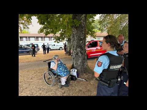 Incendie en Gironde : « Je serai en sécurité », André, octogénaire évacuée du Temple, té...