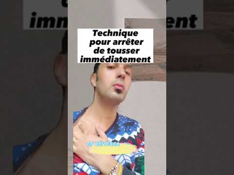 Astuce pour arrêter de tousser immédiatement ?