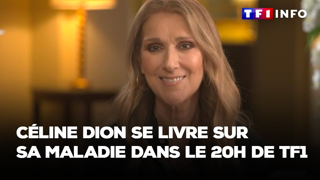 EXCLUSIF｜"Je me suis fait peur" : Céline Dion se livre sur sa maladie face à Anne-Claire Coudray