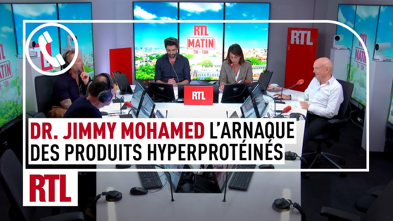 Dr. Jimmy Mohamed : l'arnaque des produits hyperprotéinés