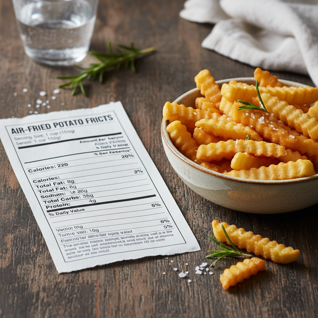 découvrez combien de calories contient une portion classique de frites et apprenez à mieux gérer votre consommation alimentaire avec nos informations nutritionnelles précises.