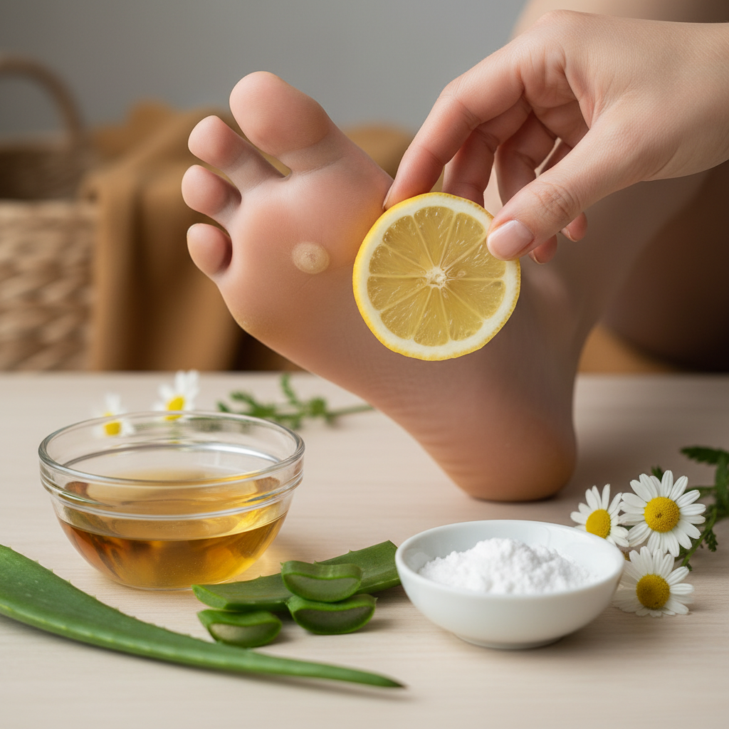 découvrez des méthodes naturelles efficaces pour soigner un œil de perdrix, un type de cor au pied, et retrouver confort et légèreté au quotidien.