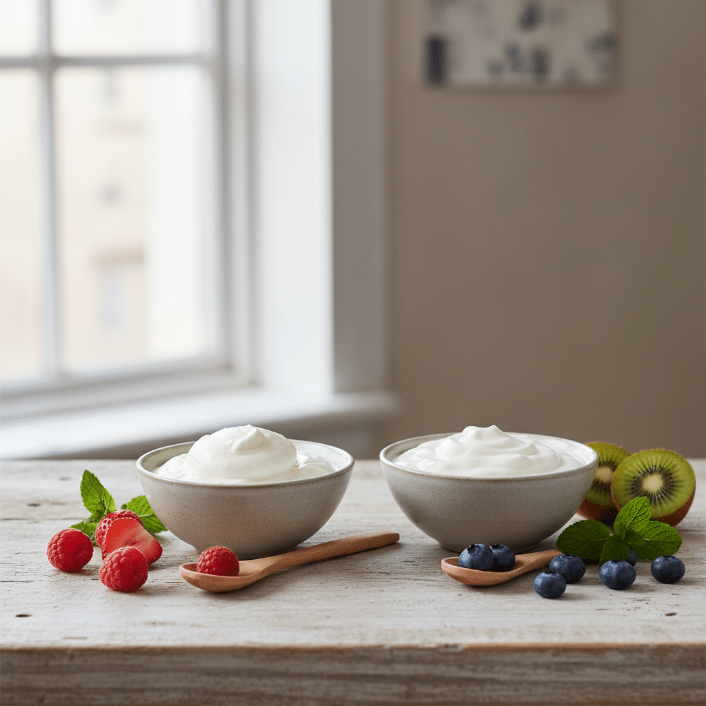 découvrez l'analyse d'une diététicienne sur le petit-suisse et le skyr pour savoir lequel est le meilleur choix pour votre santé. comparaison nutritionnelle détaillée et conseils pour bien choisir.