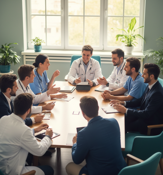 participez au forum des maisons de santé pour découvrir les dernières innovations et favoriser les collaborations entre professionnels de santé, afin d'améliorer la qualité des soins.