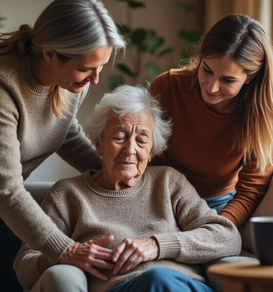 un couple quitte la suisse pour assurer des soins de qualité et dignes à un proche victime d'un avc, privilégiant bien-être et soutien familial.