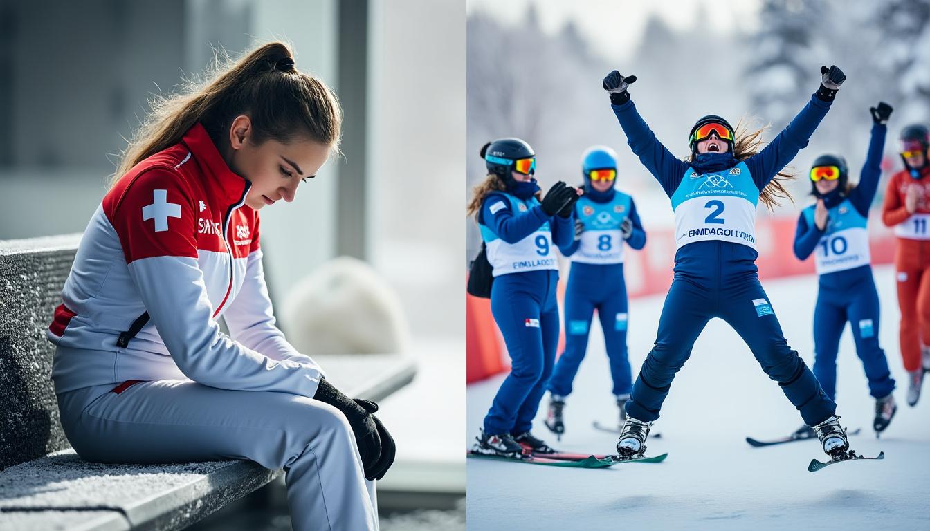 jo 2026 : la suisse devra faire sans sa capitaine, tandis que la finlande affiche un regain de forme prometteur lors des jeux olympiques.