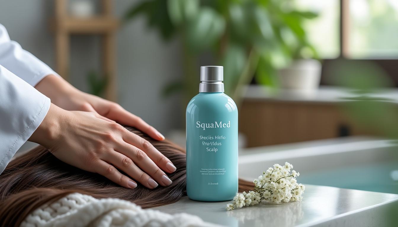 découvrez squa med shampoo, le shampooing dermatologique conçu spécialement pour apaiser et protéger les cuirs chevelus sensibles, tout en respectant l'équilibre de votre peau.