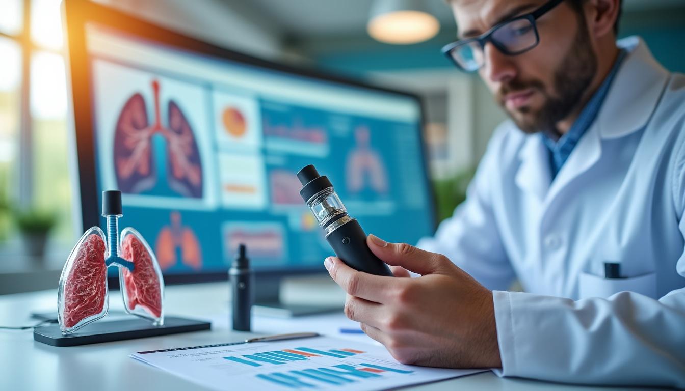 découvrez les résultats d'une étude française inédite révélant des risques sanitaires méconnus liés au vapotage, avec des implications également valables pour la population suisse.