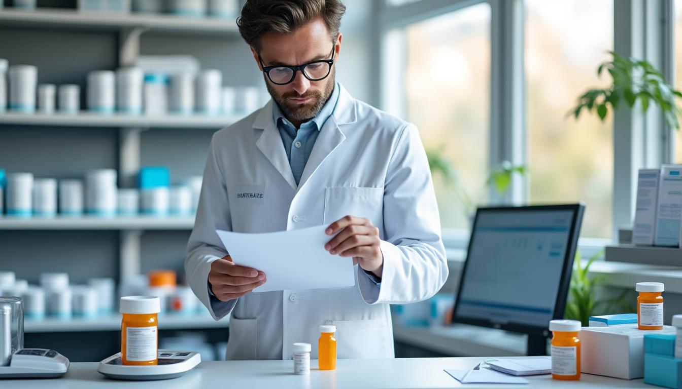 en suisse, une erreur de dosage grave a eu lieu lorsqu'un pharmacien a prescrit une quantité sept fois supérieure à la dose recommandée, soulevant des inquiétudes sur la sécurité des patients.