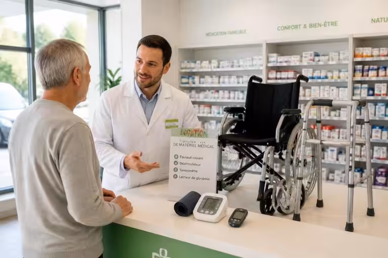 Location de matériel médical en pharmacie : comment ça marche ?