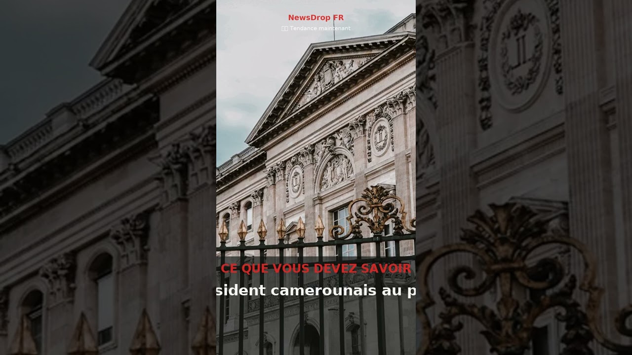 Paul Biya : pourquoi le président camerounais fait-il le buz #Shorts #August2026 #ActualitesFrance