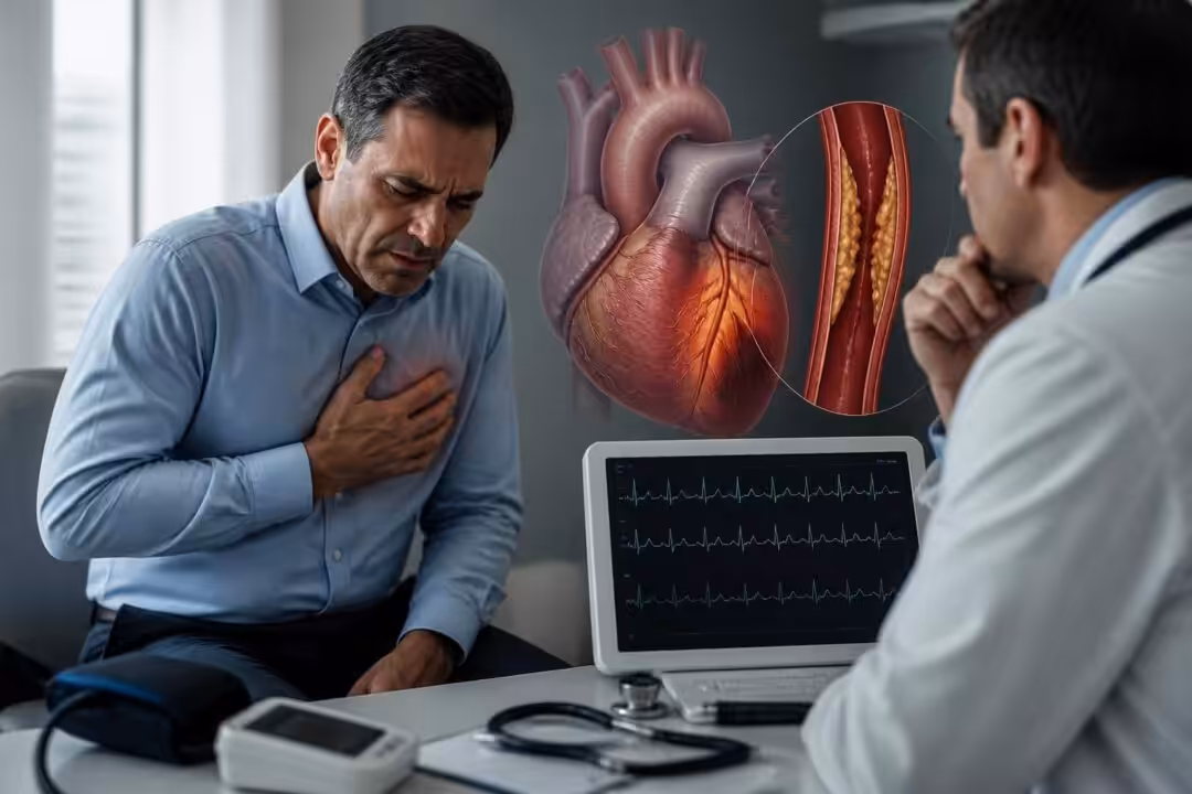 découvrez une présentation clinique complète de la cardiopathie ischémique, incluant ses symptômes, facteurs de risque et options de traitement.